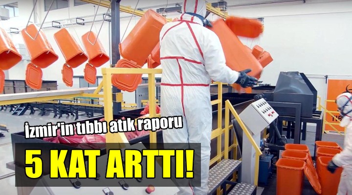 İzmir in tıbbı atık raporu... 5 KAT ARTTI!