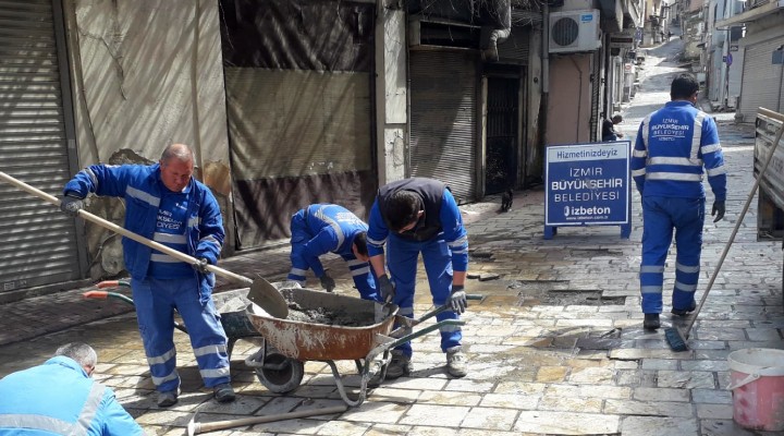 İzmir in yolları yenileniyor