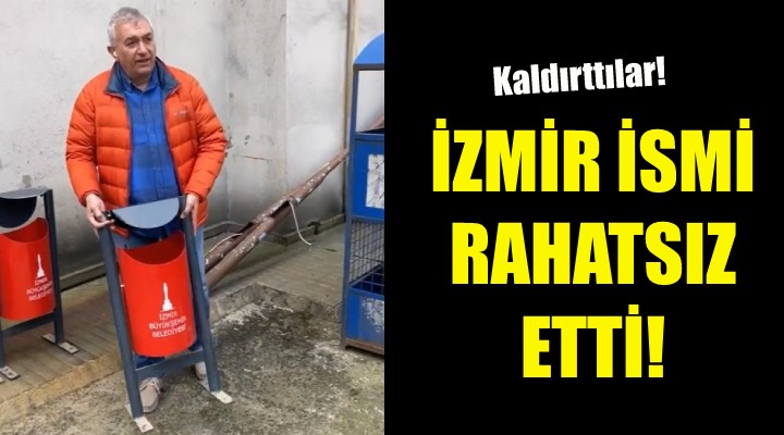 İzmir isminden rahatsız oldular... AK Partili başkan kaldırttı!