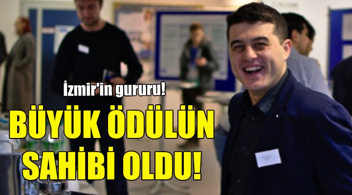 İzmirli bilim insanına büyük ödül!