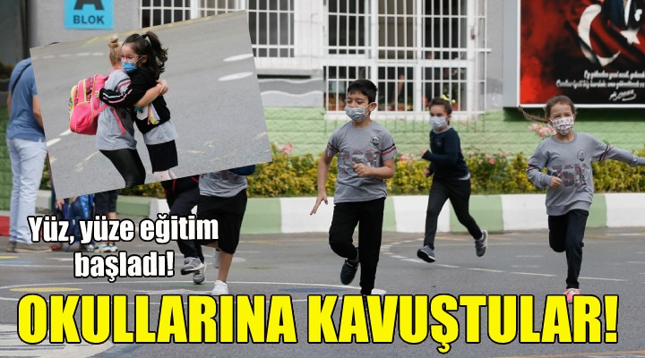 İzmir li öğrenciler okullarına kavuştular!