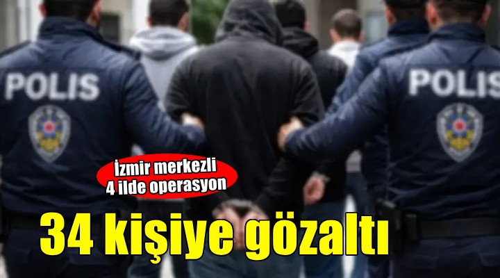 İzmir merkezli 4 ilde yasa dışı bahis operasyonu!