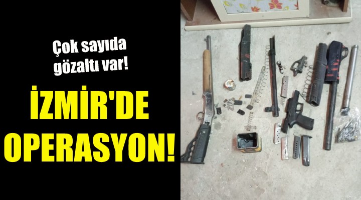 İzmir polisinden operasyon!