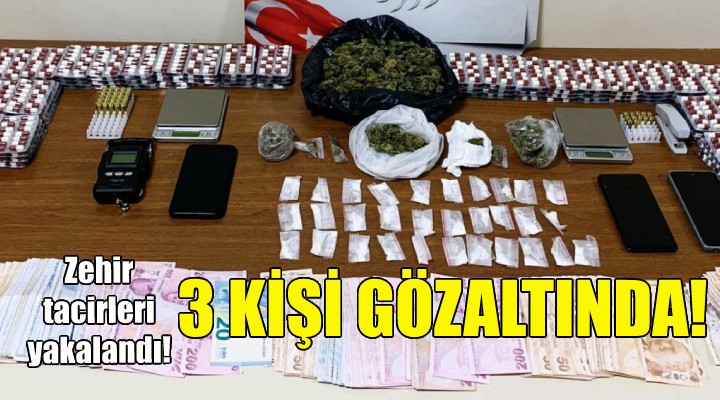 İzmir polisinden uyuşturucu operasyonu!
