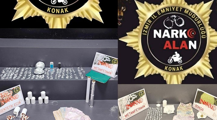 İzmir’de 3 ayrı uyuşturucu operasyonu: 7 tutuklama