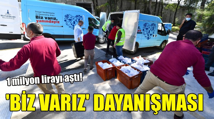 İzmir’de  Biz Varız  dayanışması büyüyor!