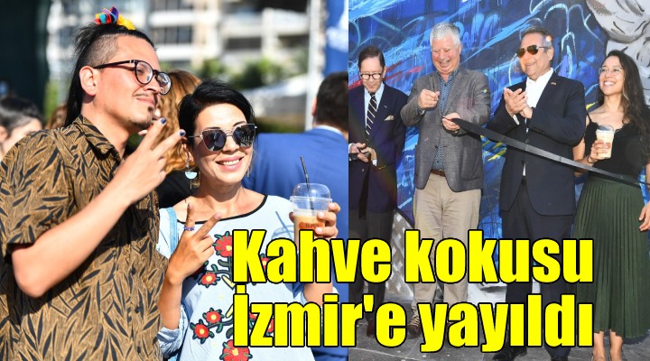 İzmir’de Kolombiya Kahve Festivali yapıldı