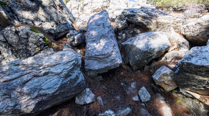 İzmir’de antik taş ocağı bulundu