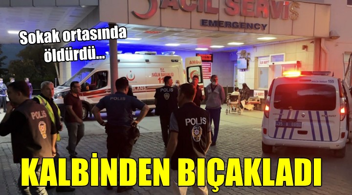 İzmir’de bıçaklı kavga: 1 ölü