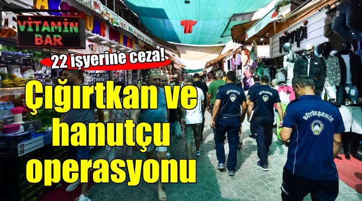 İzmir’de çığırtkan ve hanutçu operasyonu