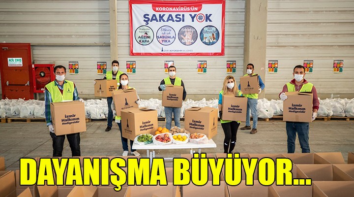 İzmir’de dayanışma büyüyor