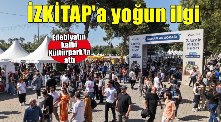 İzmir’de edebiyatın kalbi Kültürpark’ta attı