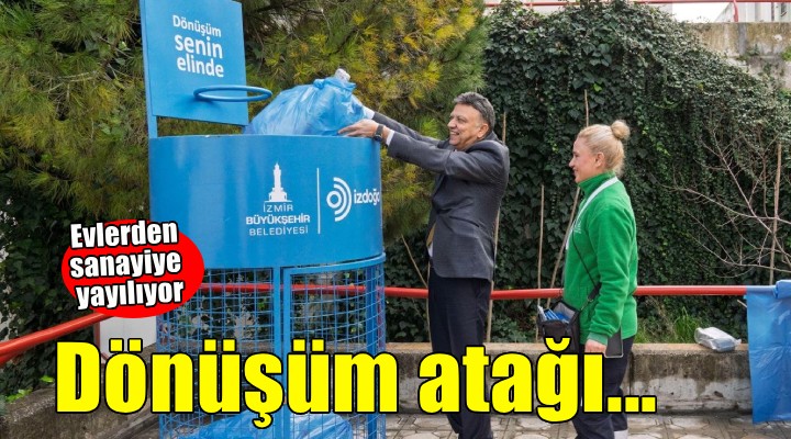 İzmir’de geri dönüşüm atağı evlerden sanayiye yayılıyor