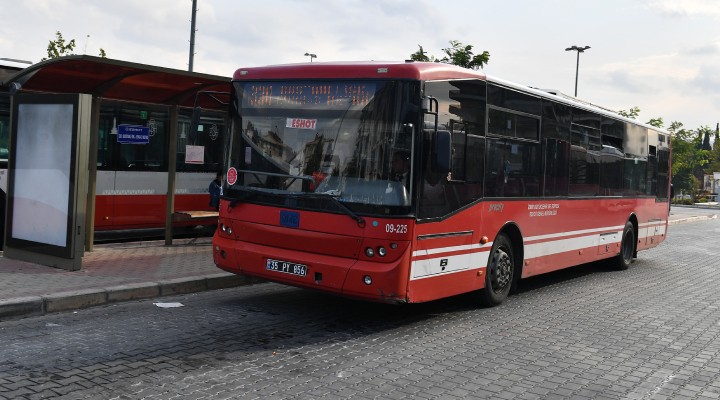 İzmir’de otobüs sayısı azaltılmıyor