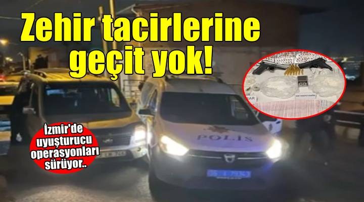 İzmir’de uyuşturucu operasyonu: 1 kişi tutuklandı!