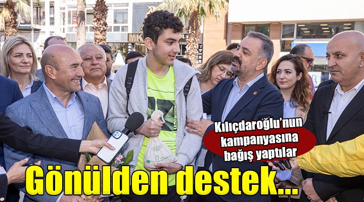 İzmir’den Kılıçdaroğlu’na gönülden destek