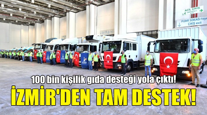 İzmir’den afet bölgesine tam destek!