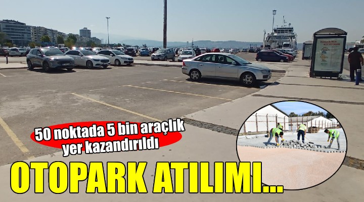 İzmir’e 50 noktada 5 bin araçlık otopark...