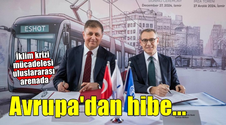 İzmir’in iklim krizi ile mücadelesi uluslararası arenada