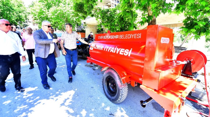 İzmir’in köyleri yangına dirençli hale geliyor!