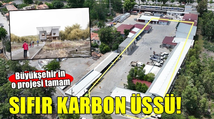 İzmir’in sıfır karbon hedefindeki üs için proje tamam...