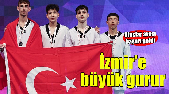 İzmir’in sporcularından uluslararası başarı