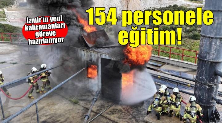 İzmir’in yeni kahramanları göreve hazırlanıyor