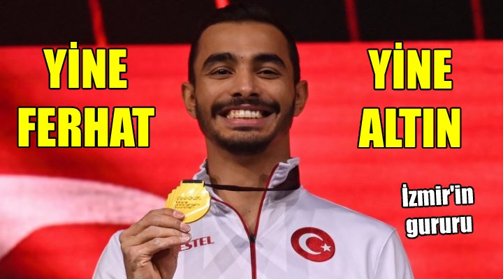 İzmirli cimnastikçi Ferhat Arıcan Avrupa şampiyonu oldu