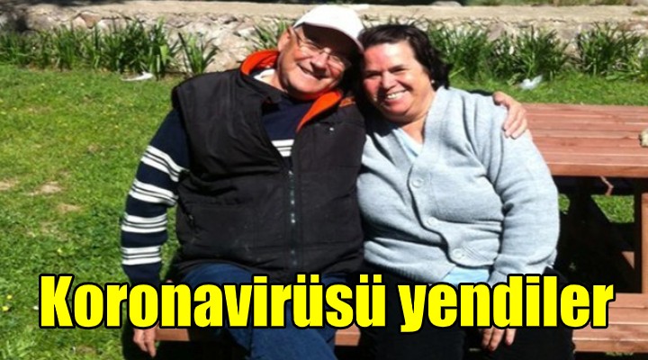 İzmirli gazeteci ve eşi koronavirüsü yendi