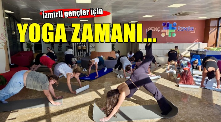 İzmirli gençler için yoga saati