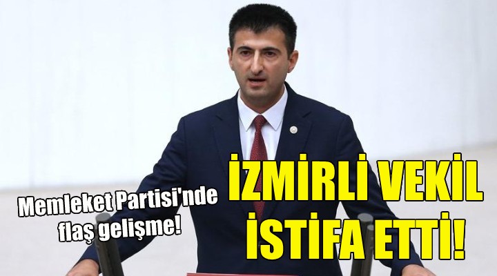 İzmirli vekil Mehmet Ali Çelebi istifa etti!