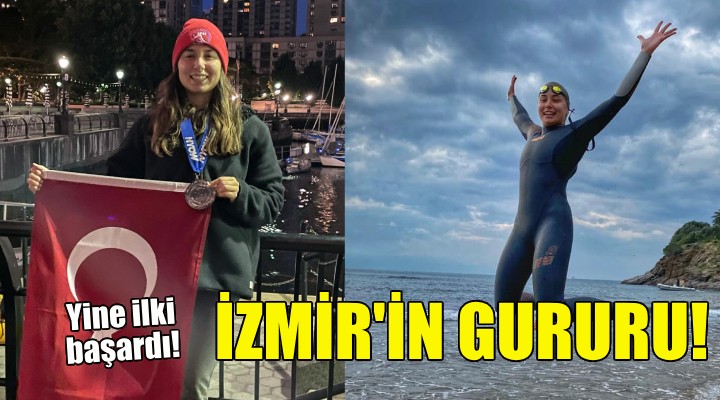 İzmirli yüzücü Bengisu Avcı yine ilki başardı!