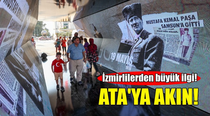 İzmirliler 92.İEF’de Ata’ya akın etti!