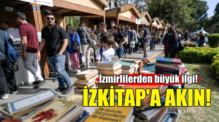 İzmirliler İZKİTAP Fest’e akın etti!