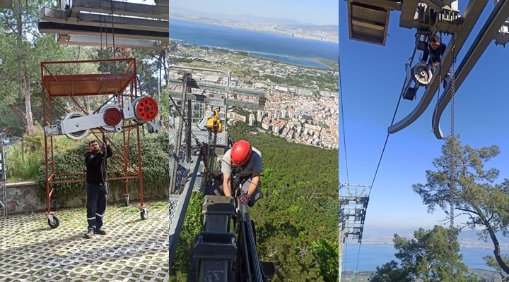 İzmirliler gönül rahatlığıyla teleferik keyfi sürecek