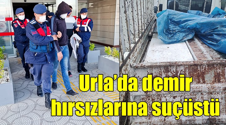 Jandarmadan inşaat hırsızlarına suçüstü