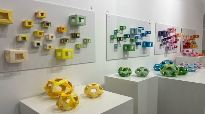 Japon sanatçı Chieko Adachi den İzmir de  Kağıdın Ruhu  sergisi