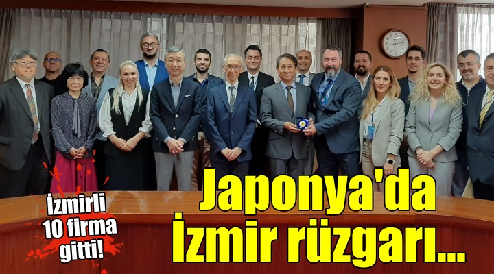 Japonya’da düzenlenen fuara İzmir damgası