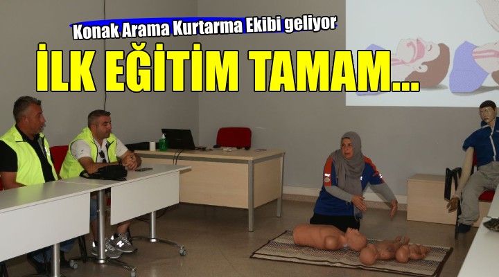 KAM timinde ilk grup eğitimi tamamladı...