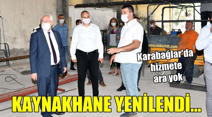 KAYNAKHANE YENİLENDİ...