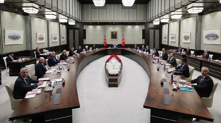Kabine Toplantısının adresi değişti