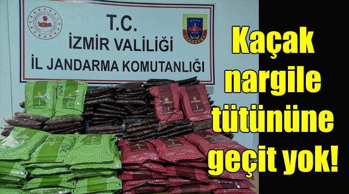 Kaçak nargile tütününe geçit yok!