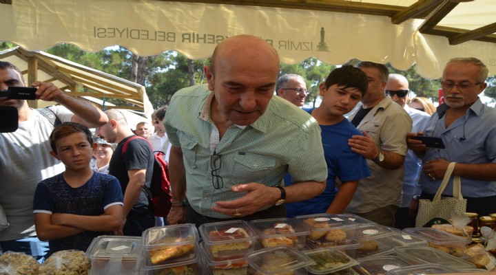 Kadifekale de üretici pazarı açıldı