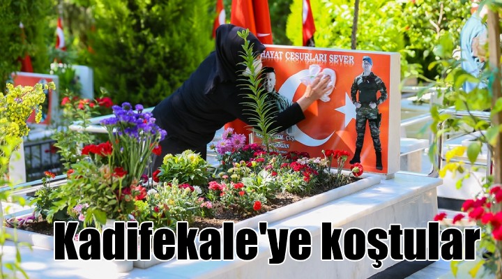 Kadifekale ye koştular!