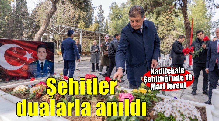 Kadifekale’de şehitler dualarla anıldı