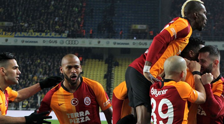 Kadıköy de büyü bozuldu... Galatasaray galip