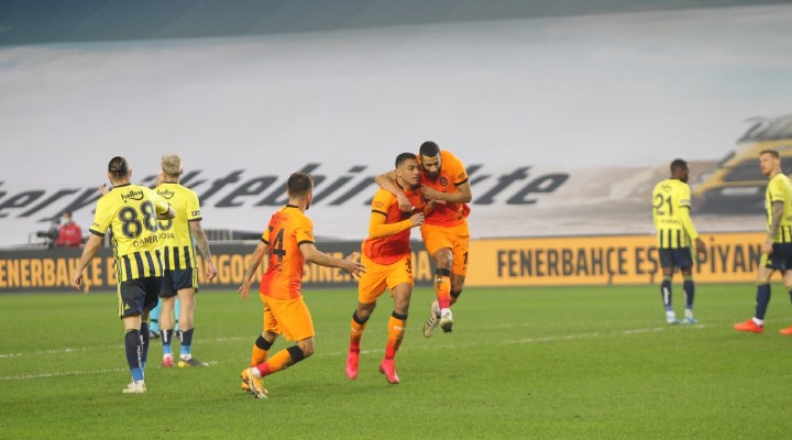 Kadıköy de yine Galatasaray kazandı