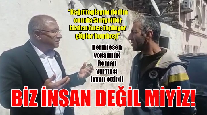 Kağıt toplayıcısı bile isyanda: Suriyeliler bizden önce topluyor, çöpler bomboş!