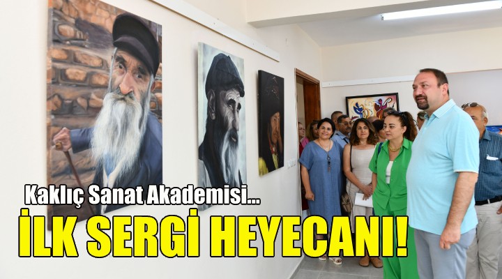 Kaklıç Sanat Akademisi’nin ilk sergisi açıldı!