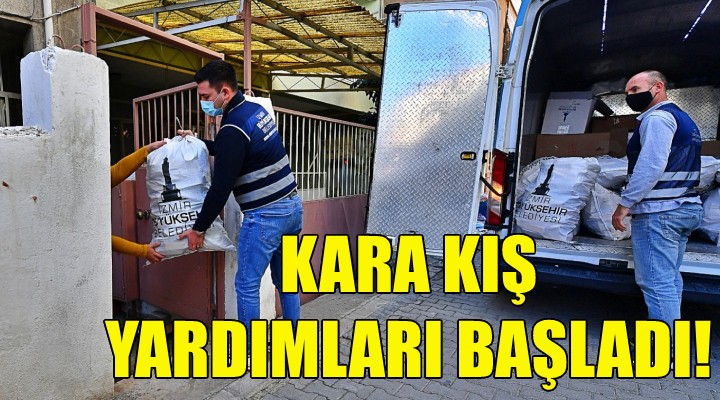 Kara kış yardımları başladı!